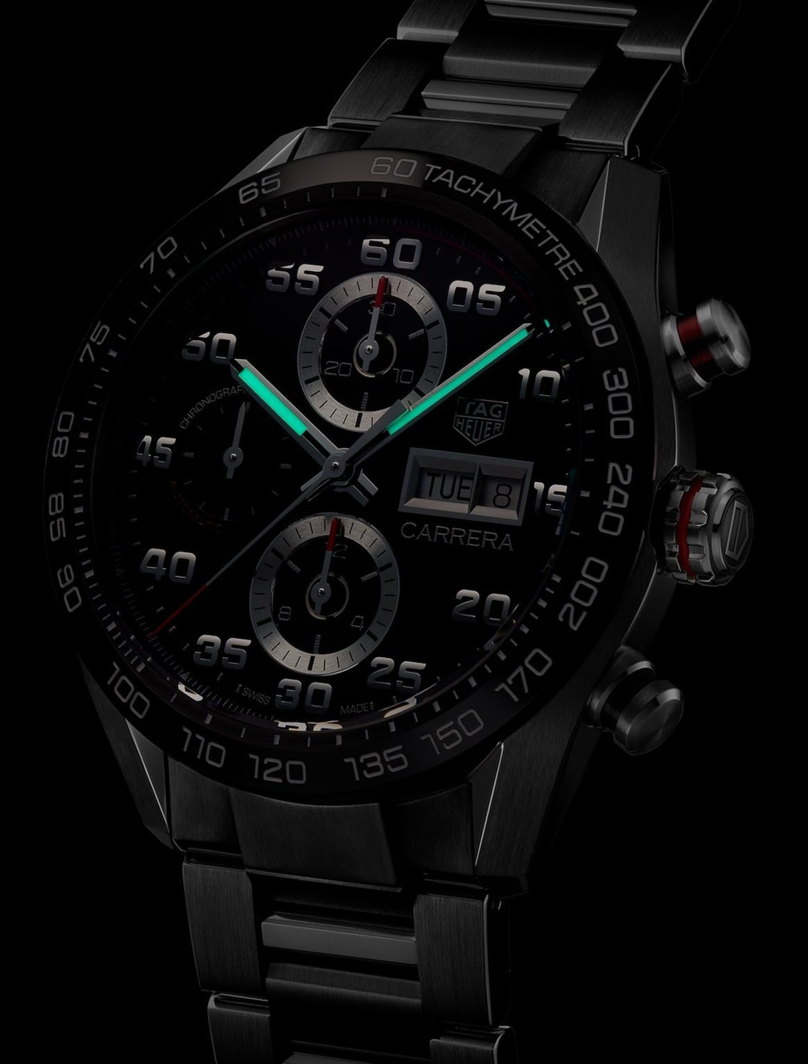 Tag Heuer Watch Carrera Automatic Chronograph Cbn2a1aa Ba0643 -korean beauty