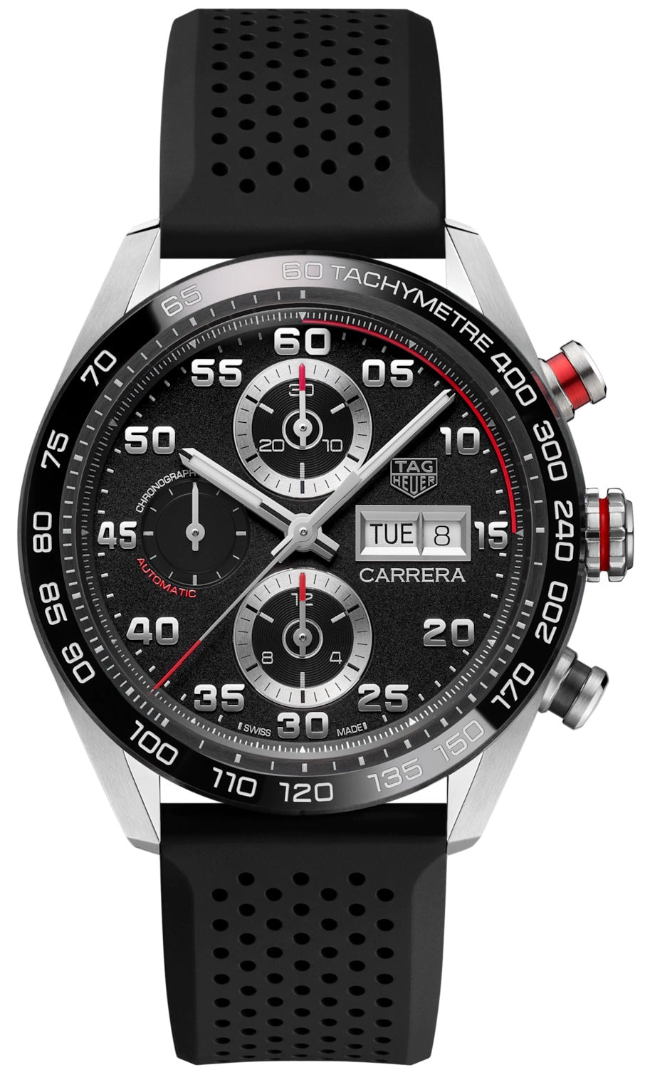 Tag Heuer Watch Carrera Automatic Chronograph Cbn2a1aa Ft6228 -korean beauty