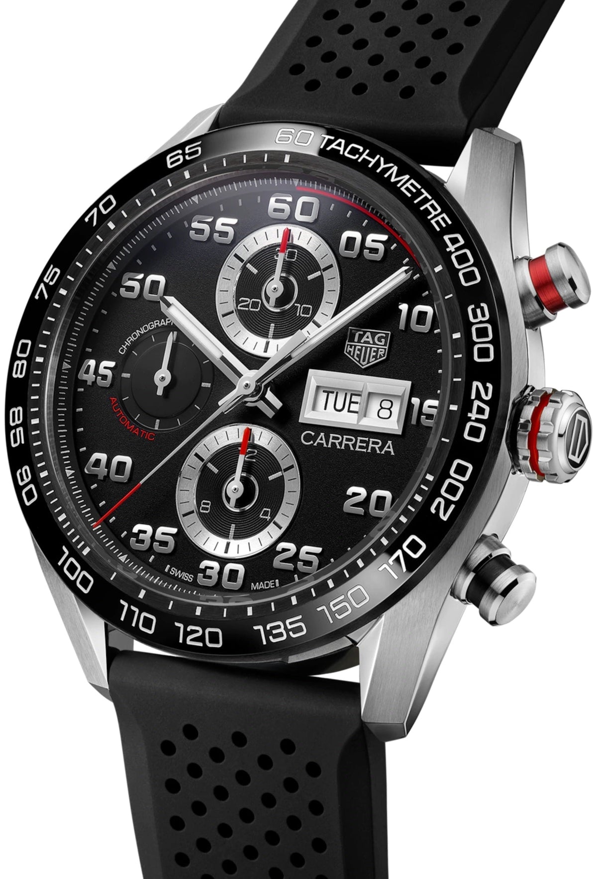 Tag Heuer Watch Carrera Automatic Chronograph Cbn2a1aa Ft6228 -korean beauty