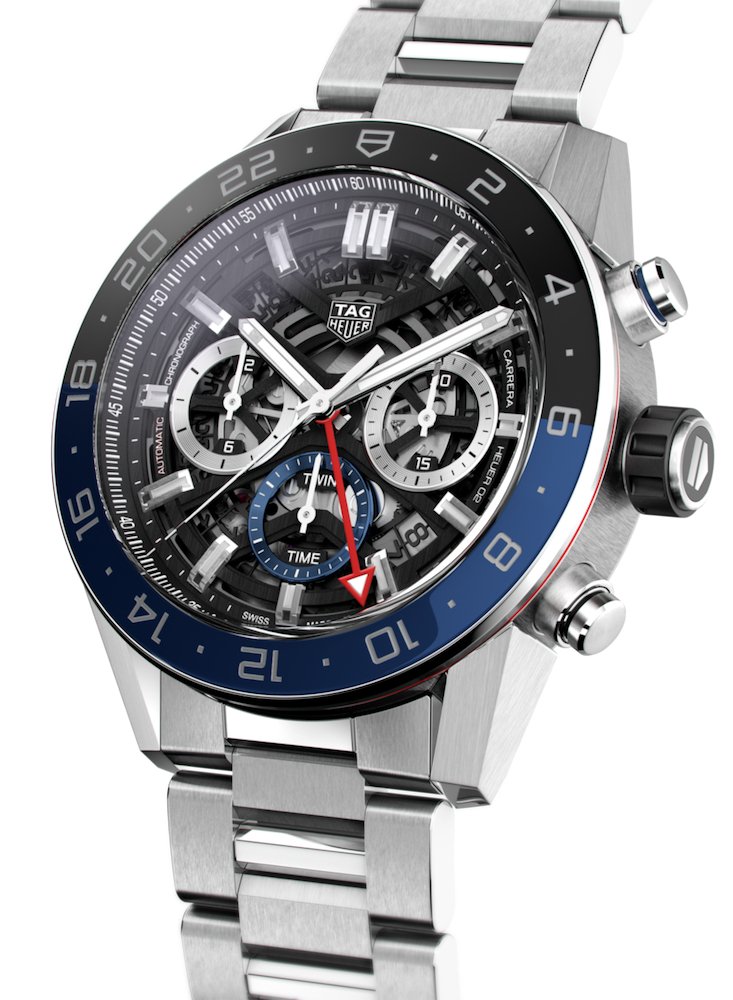 Tag Heuer Watch Carrera Chronograph Gmt Cbg2a1z Ba0658 -korean beauty