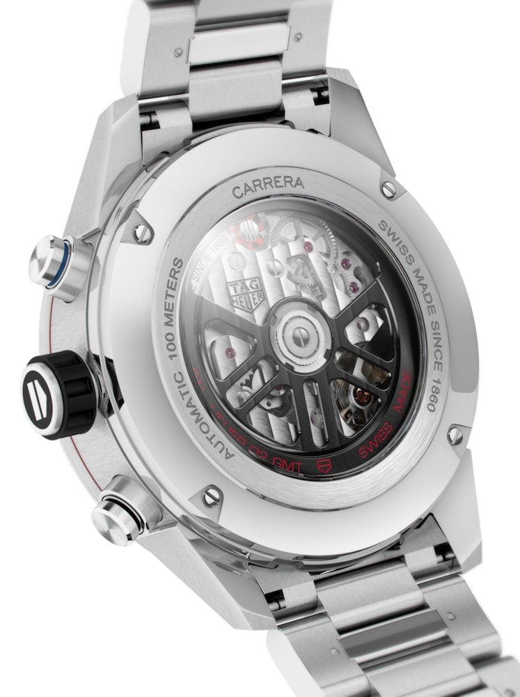 Tag Heuer Watch Carrera Chronograph Gmt Cbg2a1z Ba0658 -korean beauty