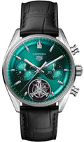 Tag Heuer Watch Carrera Chronograph Tourbillon Cbs5011 Fc6566 -korean beauty