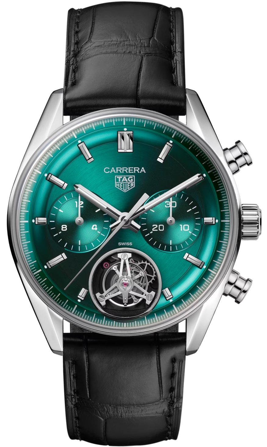 Tag Heuer Watch Carrera Chronograph Tourbillon Cbs5011 Fc6566 -korean beauty