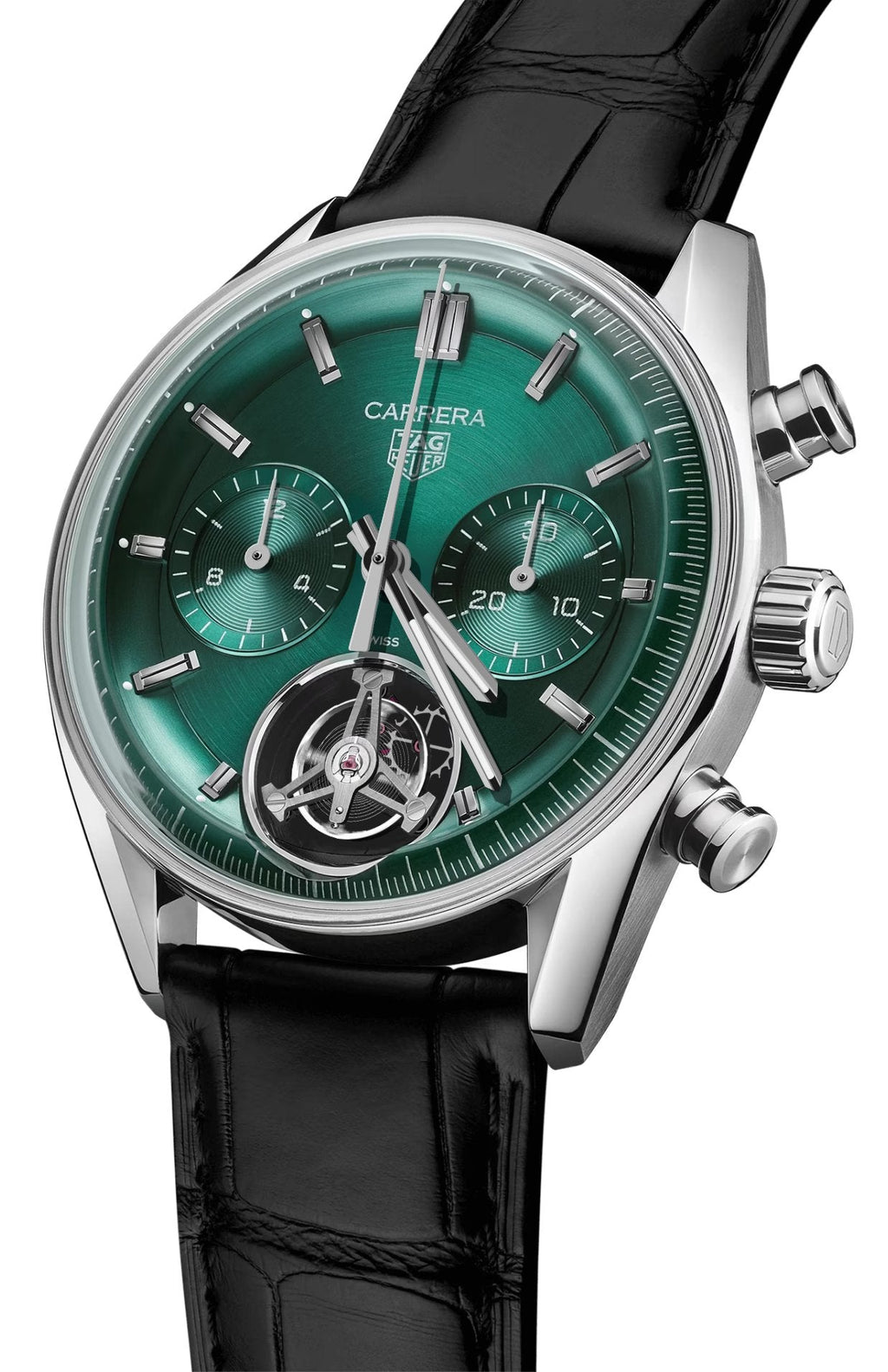 Tag Heuer Watch Carrera Chronograph Tourbillon Cbs5011 Fc6566 -korean beauty