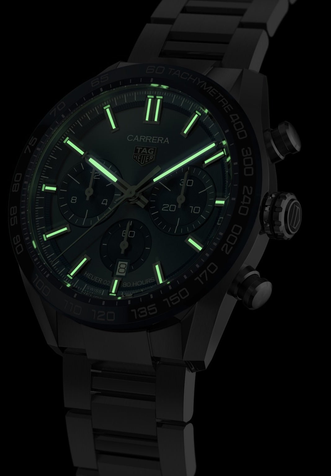 Tag Heuer Watch Carrera Heuer 02 Chronograph Cbn2a1a Ba0643 -korean beauty