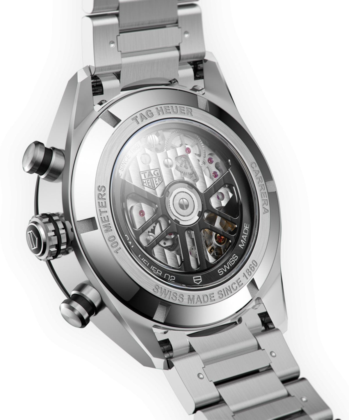 Tag Heuer Watch Carrera Heuer 02 Chronograph Cbn2a1b Ba0643 -korean beauty