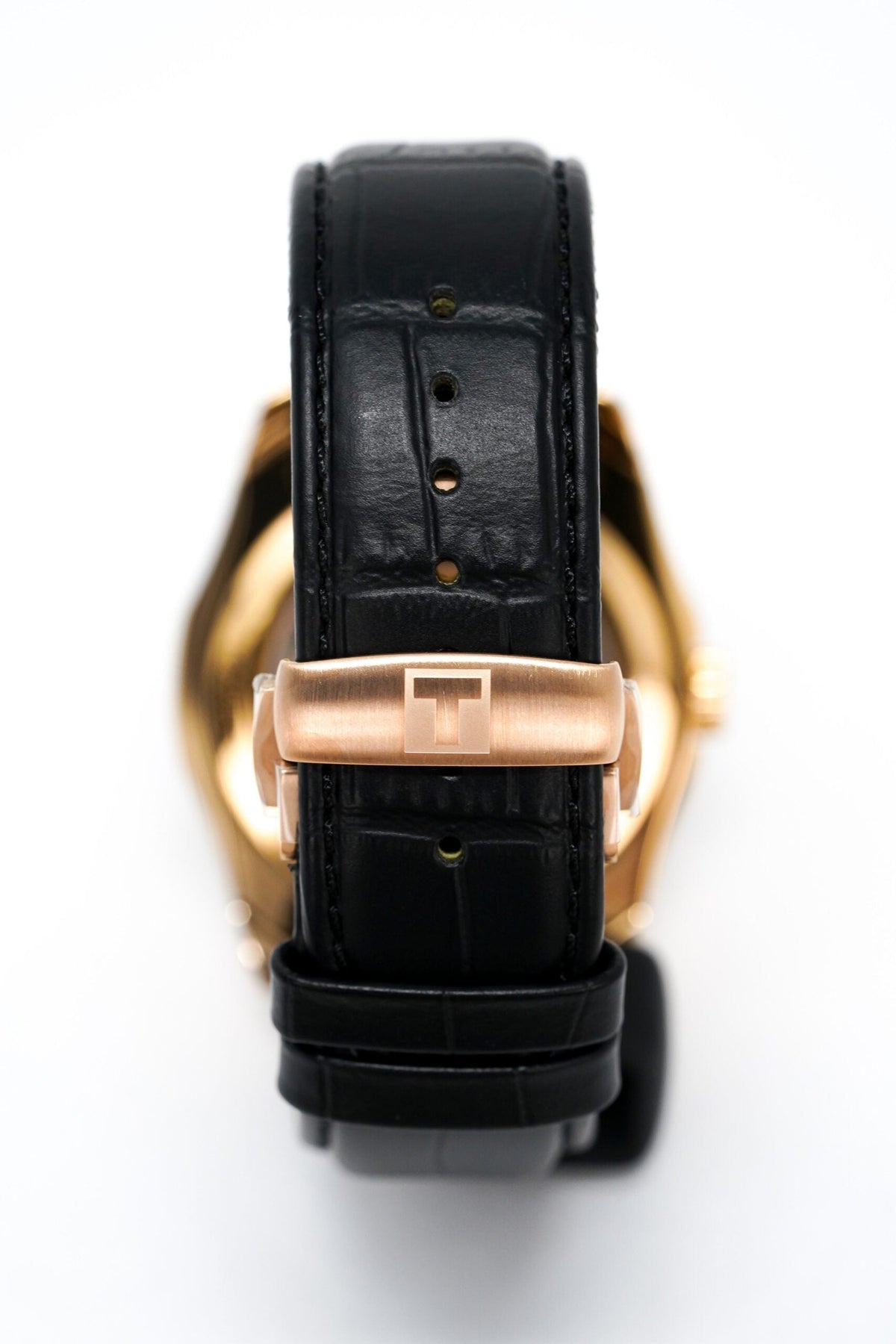 Tissot Mens Couturier Small Second Rose Gold T Classic Automatic Watch Couturier Powermatic 80 Date Purple Rose Gold -korean beauty
