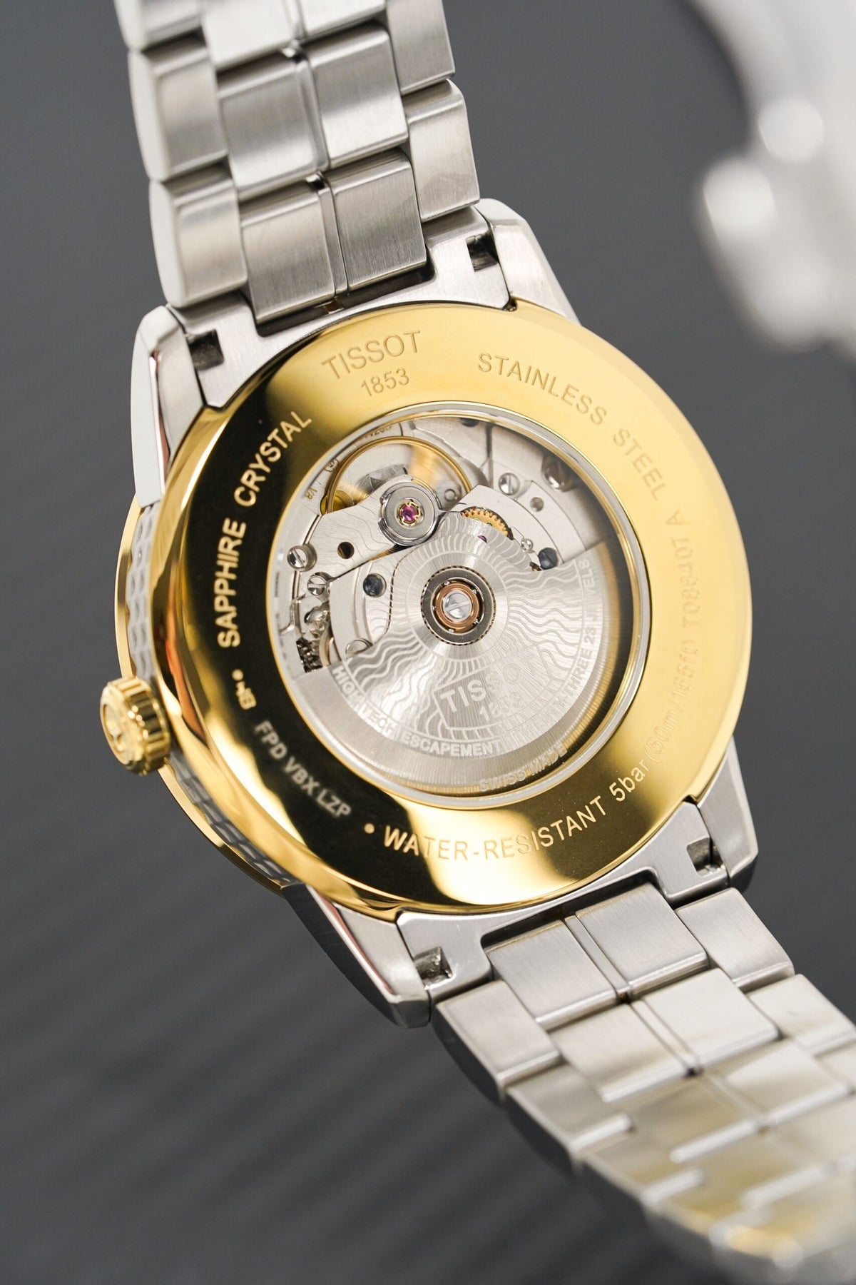 Tissot Mens Luxury Powermatic 80 Date Automatic Watch T0864072226100 -korean beauty