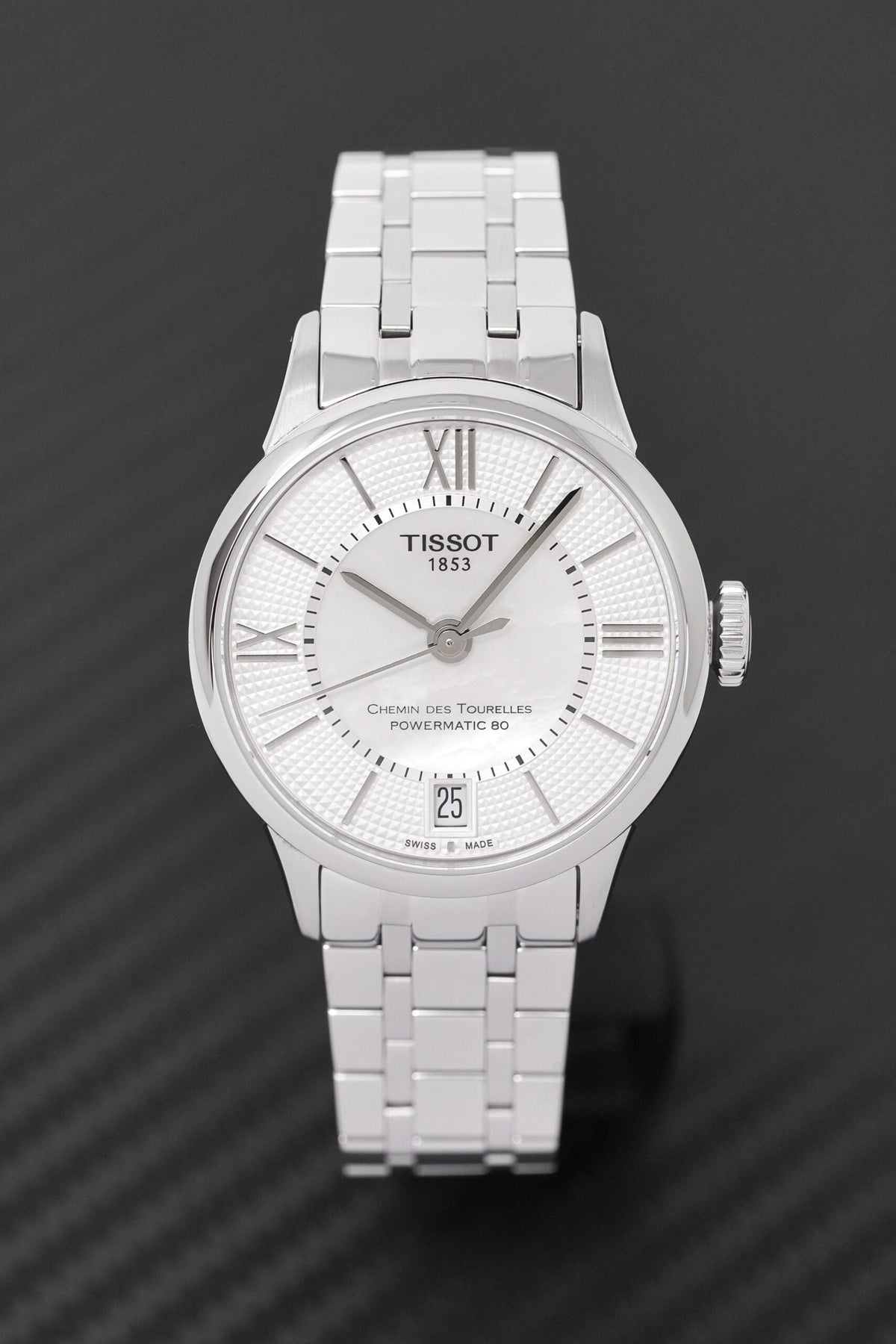 Tissot Ladies Automatic Watch Chemin Des Tourelles Powermatic 80 T0992071111300 -korean beauty