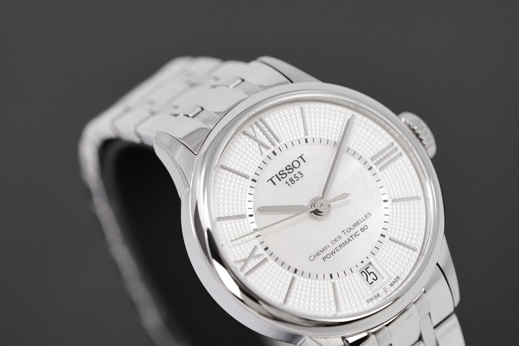 Tissot Ladies Automatic Watch Chemin Des Tourelles Powermatic 80 T0992071111300 -korean beauty