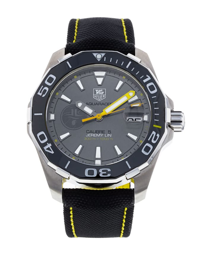 Tag Heuer Aquaracer Grey Dial Watch For Men Way211f Fc6362 -korean beauty