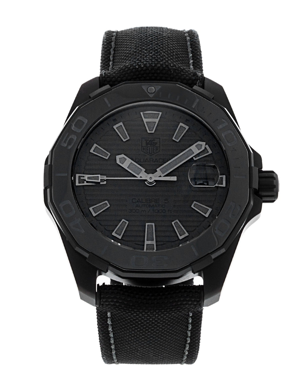 Tag Heuer Aquaracer Black Dial Watch For Men Way218b Fc6364 -korean beauty