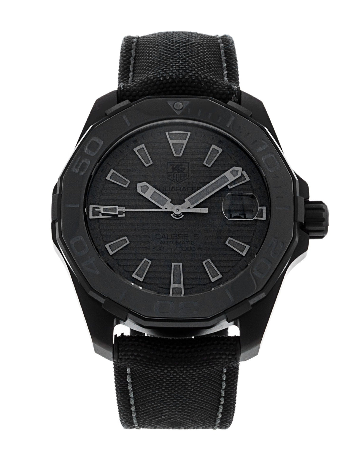 Tag Heuer Aquaracer Black Dial Watch For Men Way218b Fc6364 -korean beauty