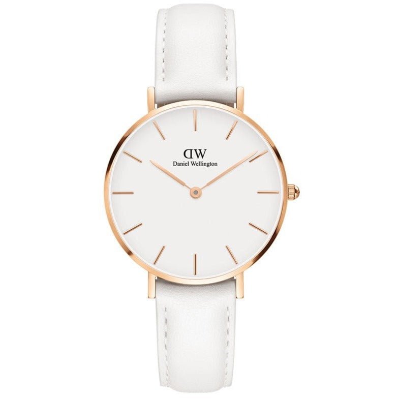 Daniel Wellington Ladies White Petite Bondi Watch Dw00100249 -korean beauty