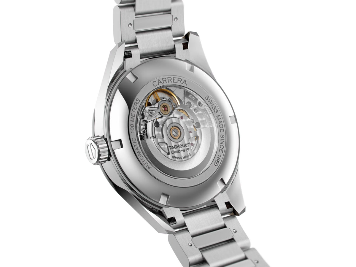 Carrera Calibre 5 Blue Steel Mens Watch War201e Ba0723 -korean beauty