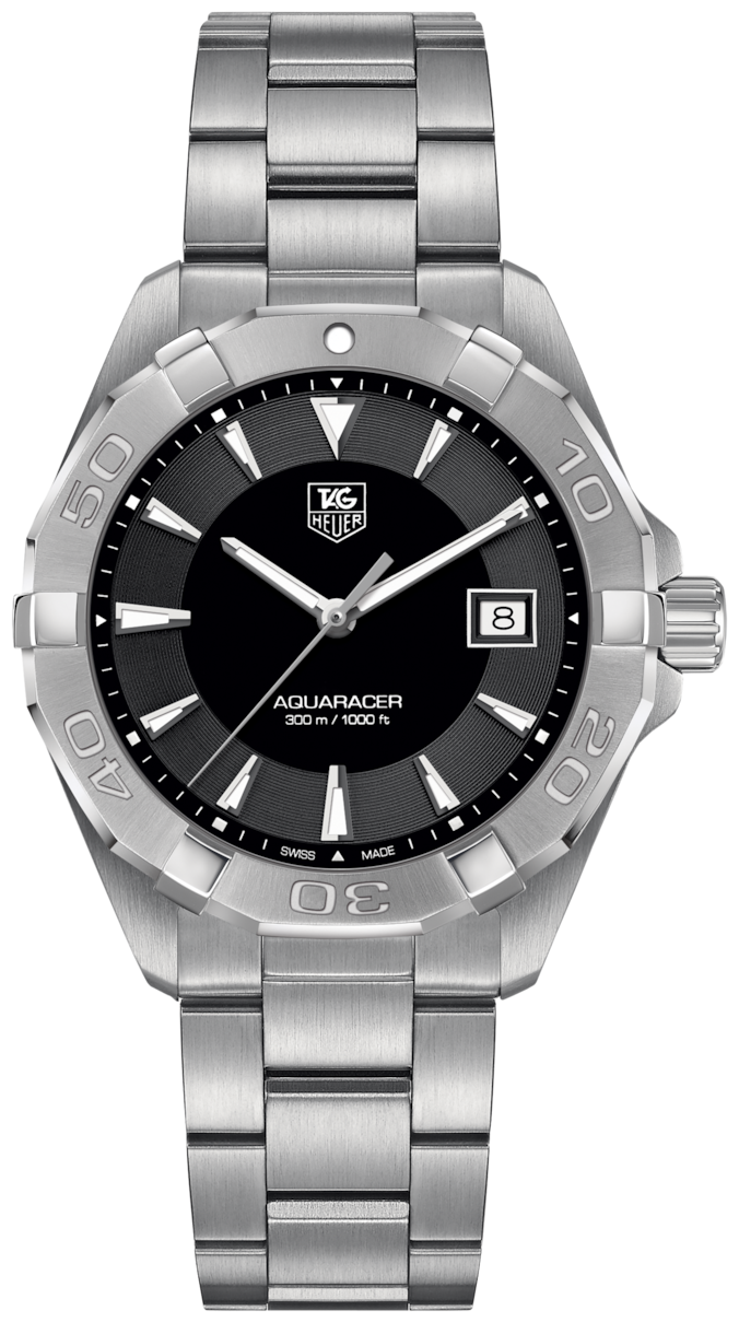 Tag Heuer Aquaracer 41mm Quartz Watch For Men Way1110 Ba0928 -korean beauty