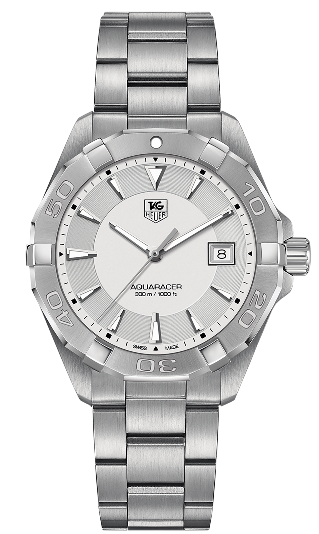 Tag Heuer Aquaracer 41mm Quartz Watch For Men Way1111 Ba0928 -korean beauty