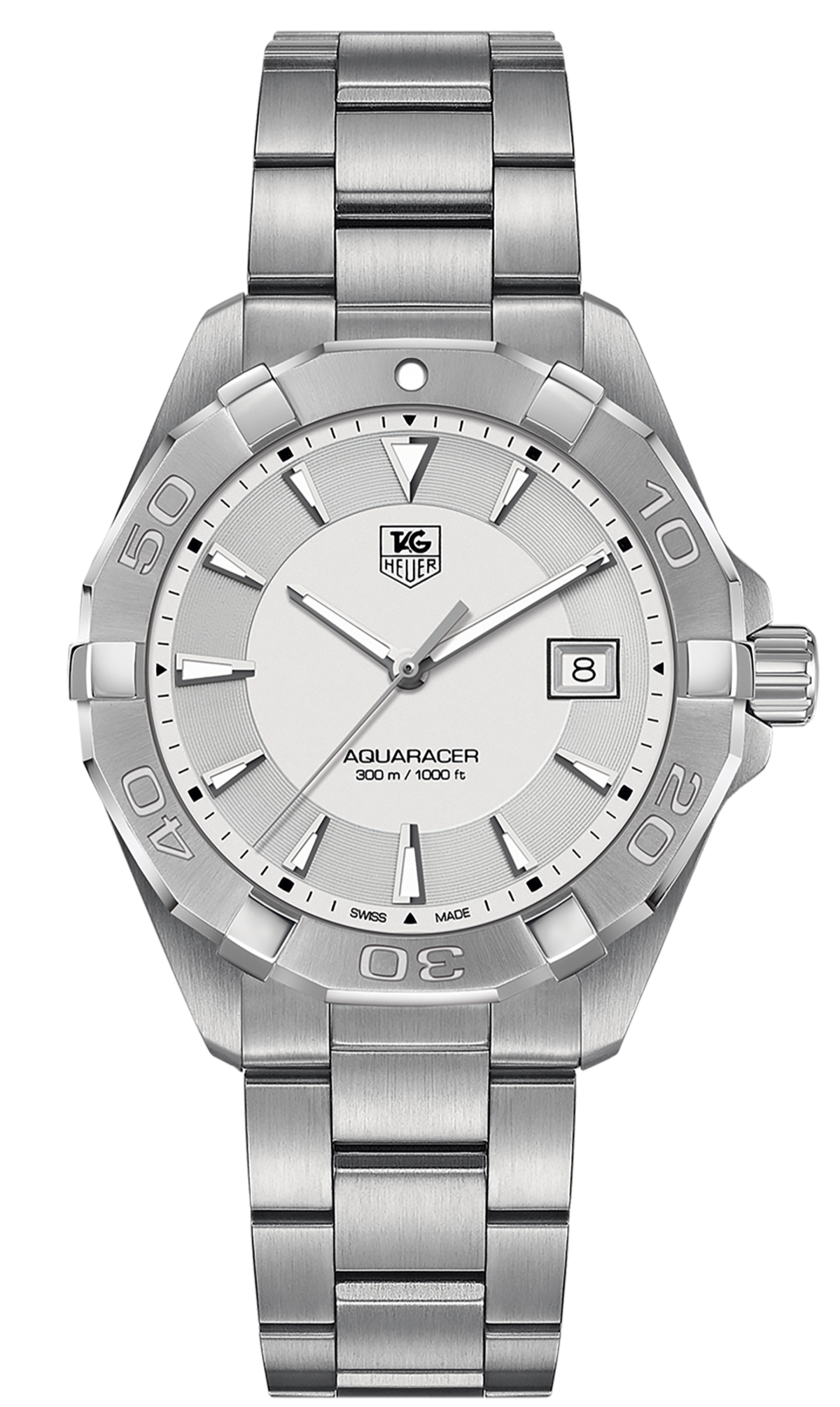Tag Heuer Aquaracer 41mm Quartz Watch For Men Way1111 Ba0928 -korean beauty
