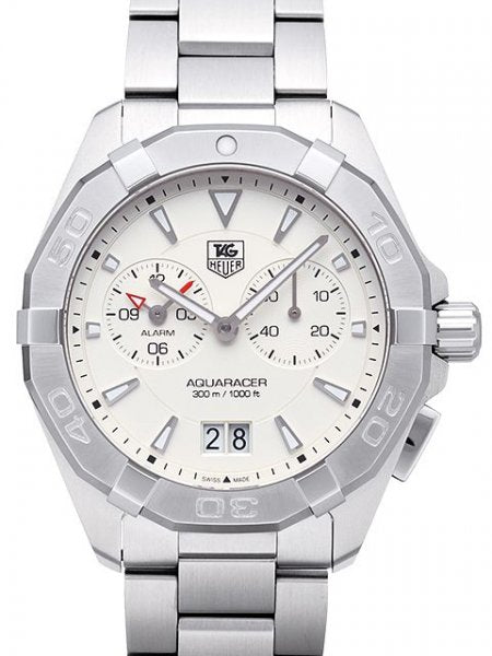 Tag Heuer Aquaracer White Dial Watch For Men Way111y Ba0928 -korean beauty