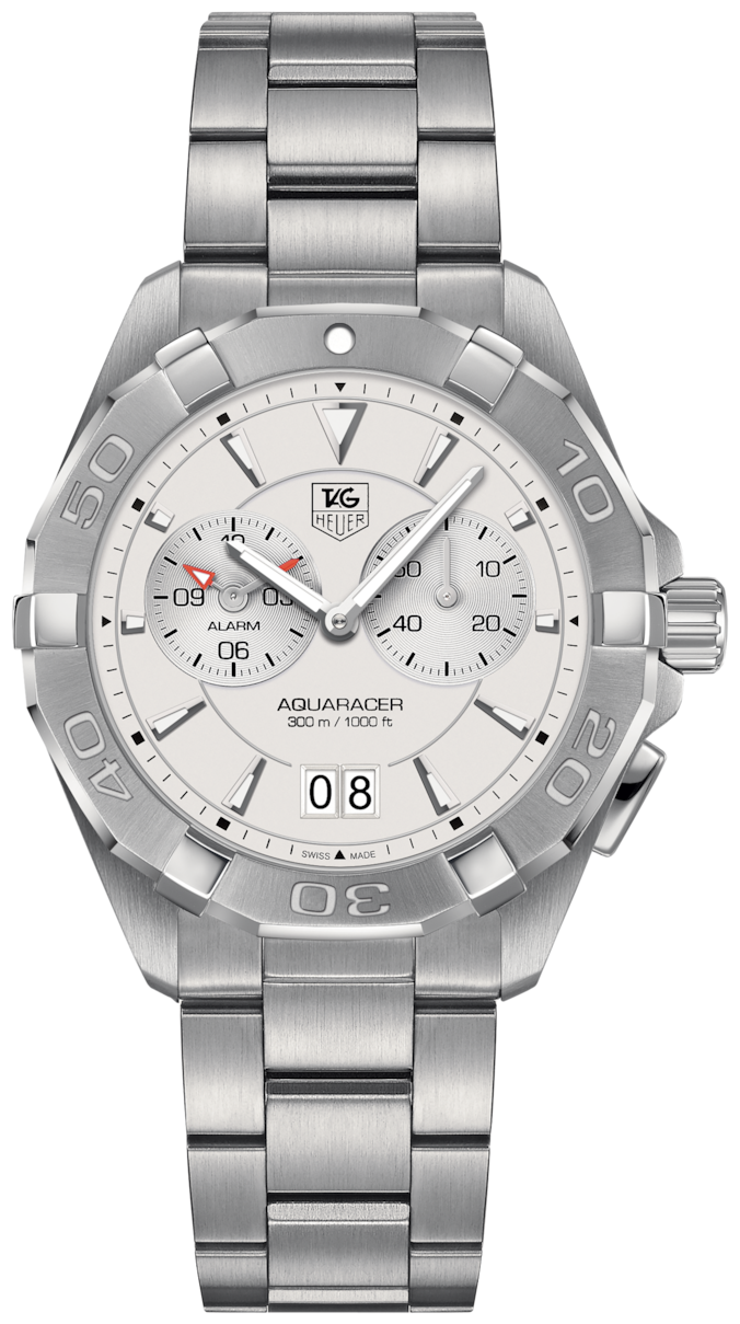 Tag Heuer Aquaracer White Dial Watch For Men Way111y Ba0928 -korean beauty