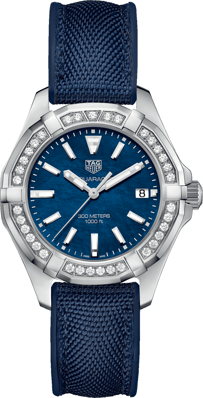 Tag Heuer Aquaracer Watch For Women Way131n Ft6091 -korean beauty