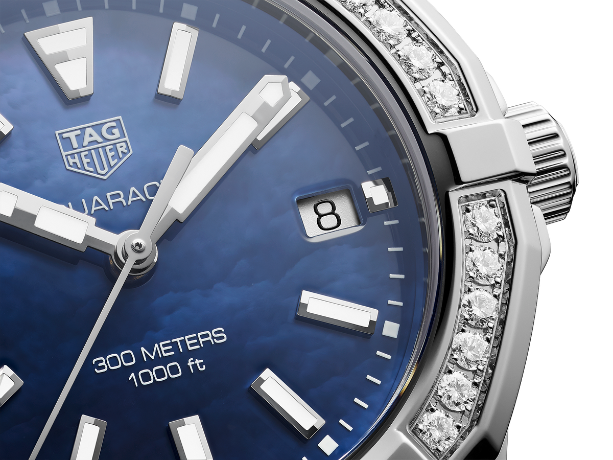 Tag Heuer Aquaracer Watch For Women Way131n Ft6091 -korean beauty