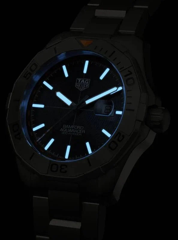 TAg Heuer Aquaracer Carbon 41mm Calibre 5 Automatic Mens Watch -korean beauty