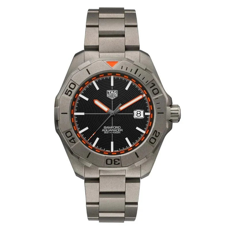TAg Heuer Aquaracer Carbon 41mm Calibre 5 Automatic Mens Watch -korean beauty