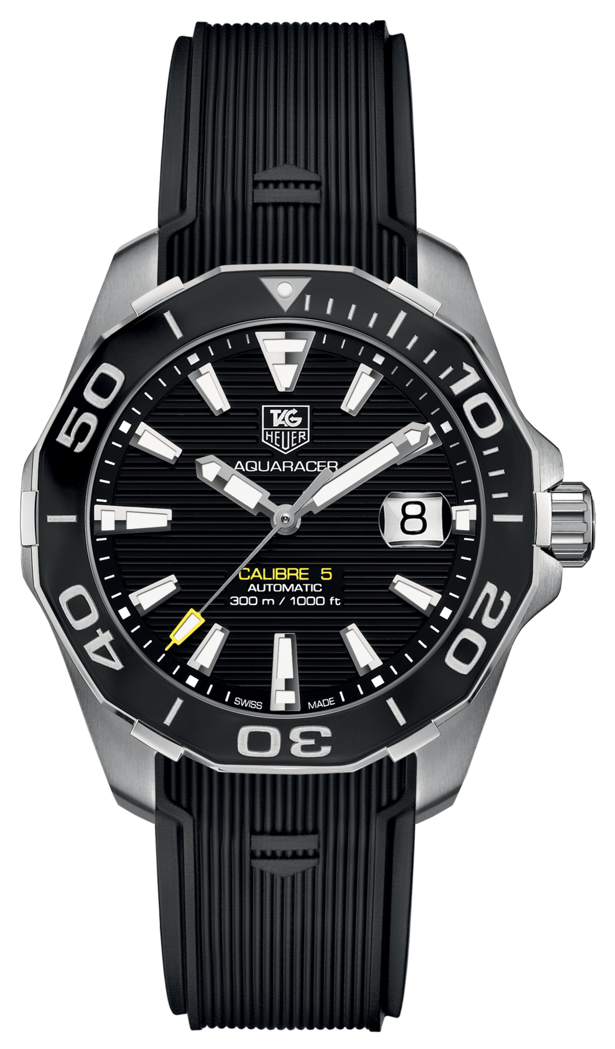 Tag Heuer Aquaracer Watch For Men Way211a Ft6151 -korean beauty