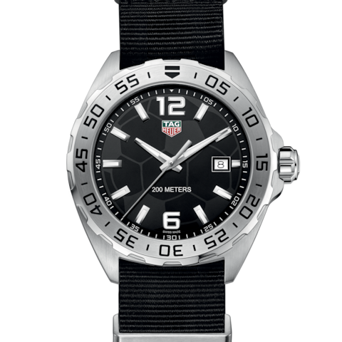Tag Heuer Formula 1 Quartz Black Dial Black Nato Strap Watch For Men Waz1015 Fc8198 -korean beauty