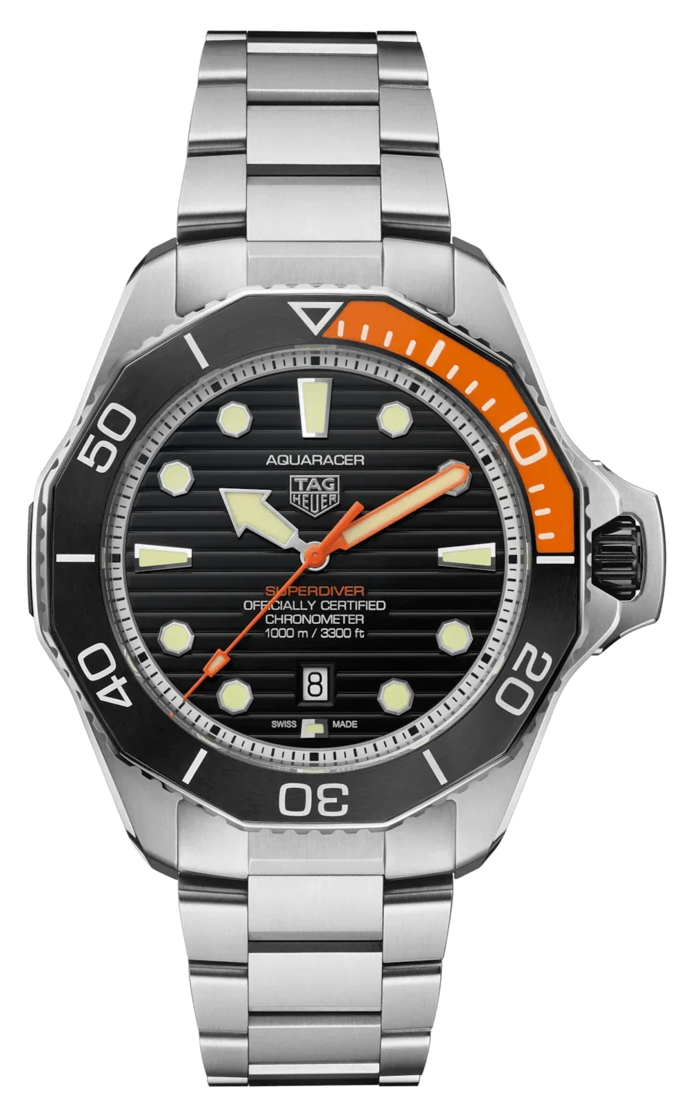 Tag Heuer Aquaracer Professional 1000 Superdiver Wbp5a8a Bf0619 -korean beauty