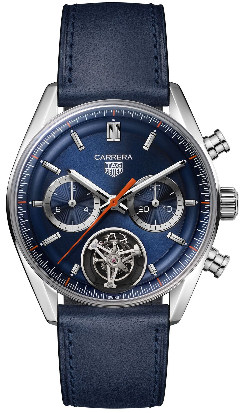 Tag Heuer Watch Carrera Chronograph Tourbillon Cbs5010 Fc6543 -korean beauty