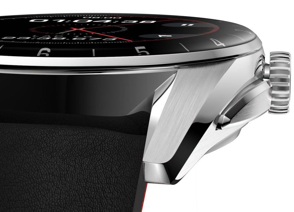 Tag Heuer Watch Connected Calibre E4 42 Black Leather Sbr8010 Bc6608 -korean beauty