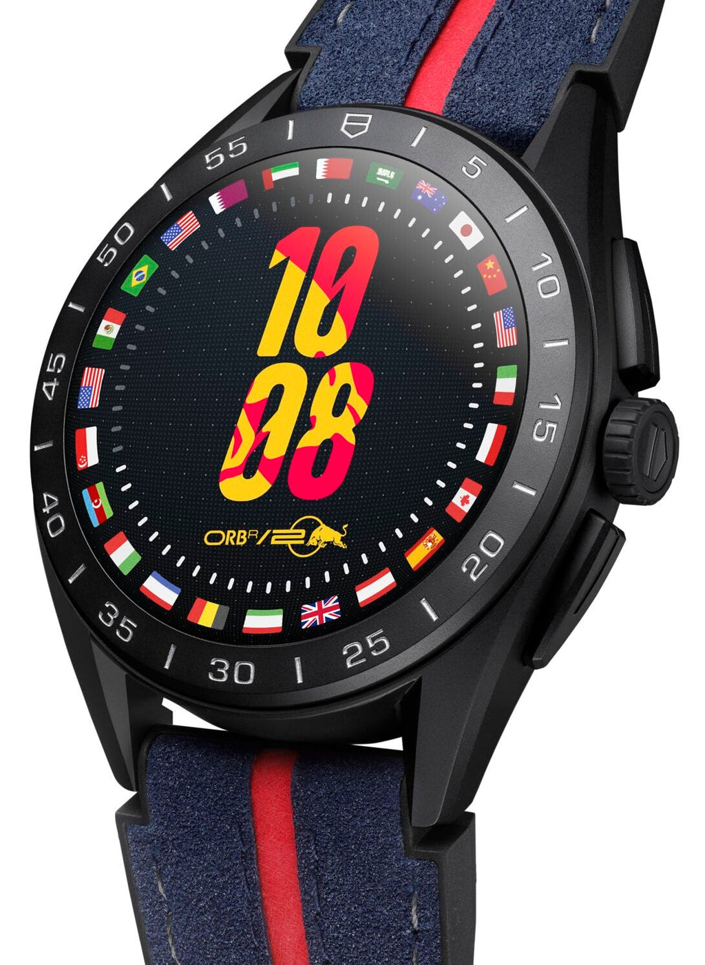Tag Heuer Watch Connected Calibre E4 X Oracle Red Bull Racing Edition Sbr8a80 Eb0365 -korean beauty