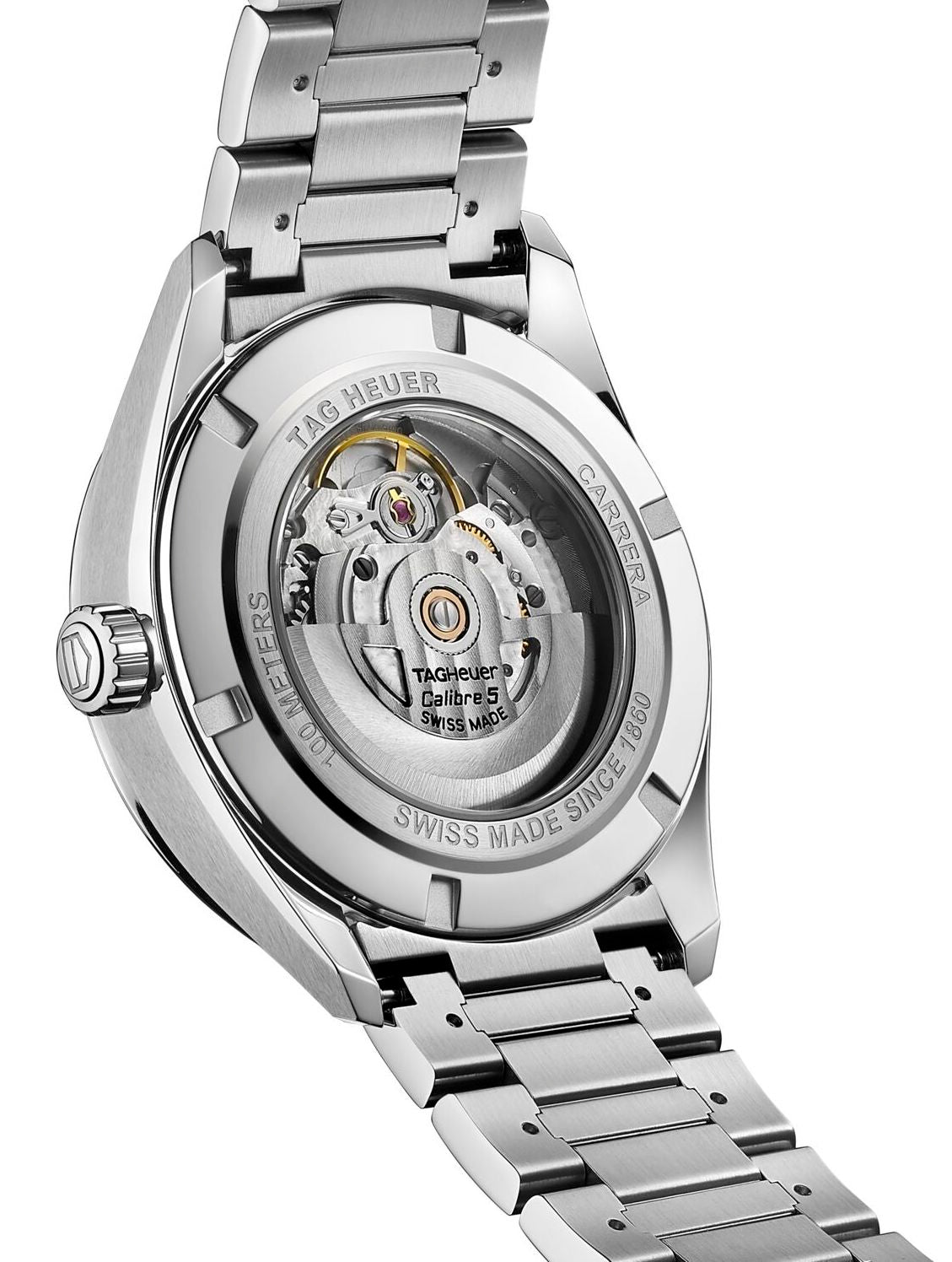 Tag Heuer Watch Carrera Calibre 5 Automatic Mens Wbn2010 Ba0640 -korean beauty