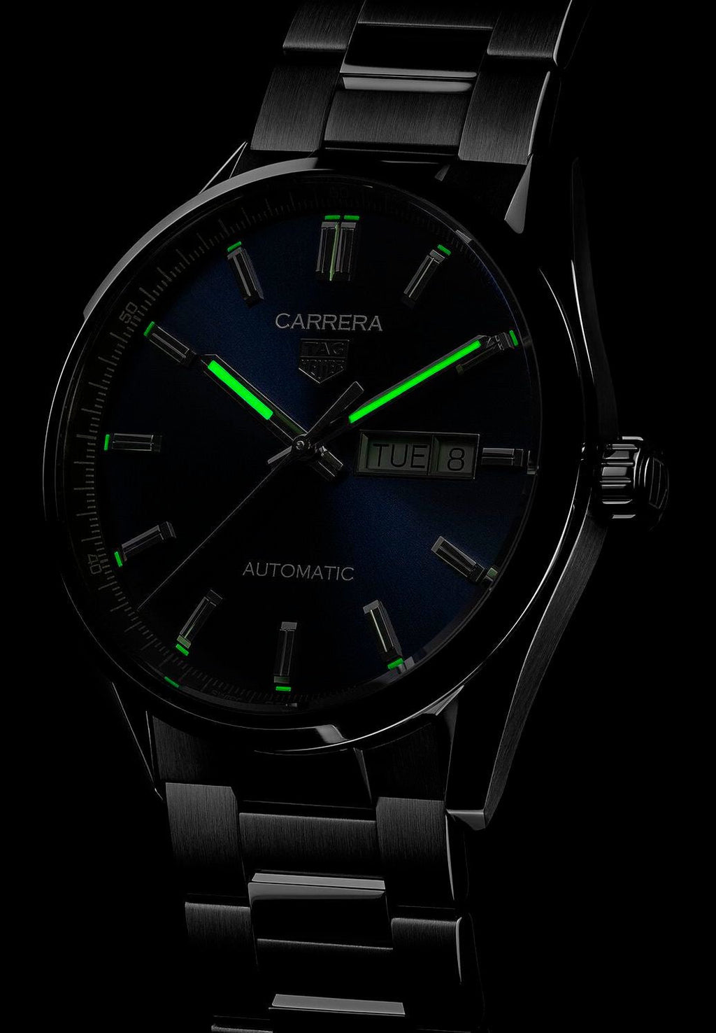 Tag Heuer Watch Carrera Calibre 5 Automatic Mens Wbn2012 Ba0640 -korean beauty