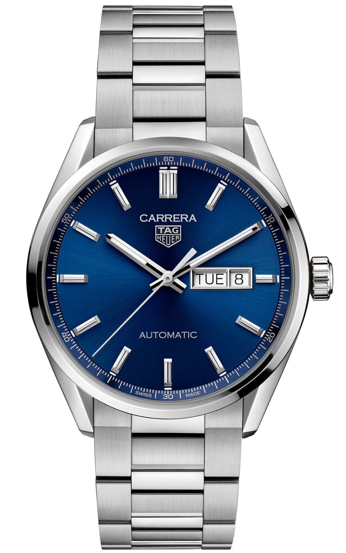 Tag Heuer Watch Carrera Calibre 5 Automatic Mens Wbn2012 Ba0640 -korean beauty