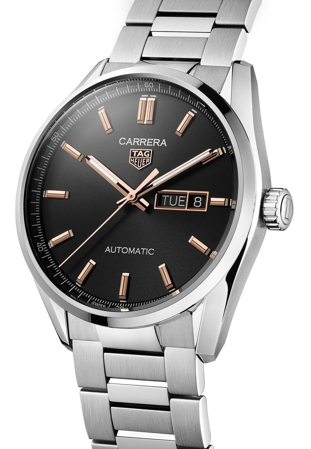 Tag Heuer Watch Carrera Calibre 5 Automatic Mens Wbn2013 Ba0640 -korean beauty