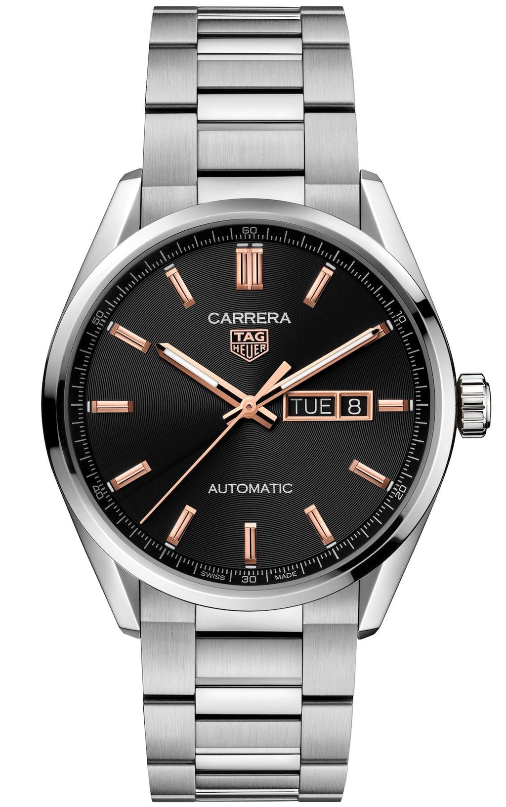 Tag Heuer Watch Carrera Calibre 5 Automatic Mens Wbn2013 Ba0640 -korean beauty