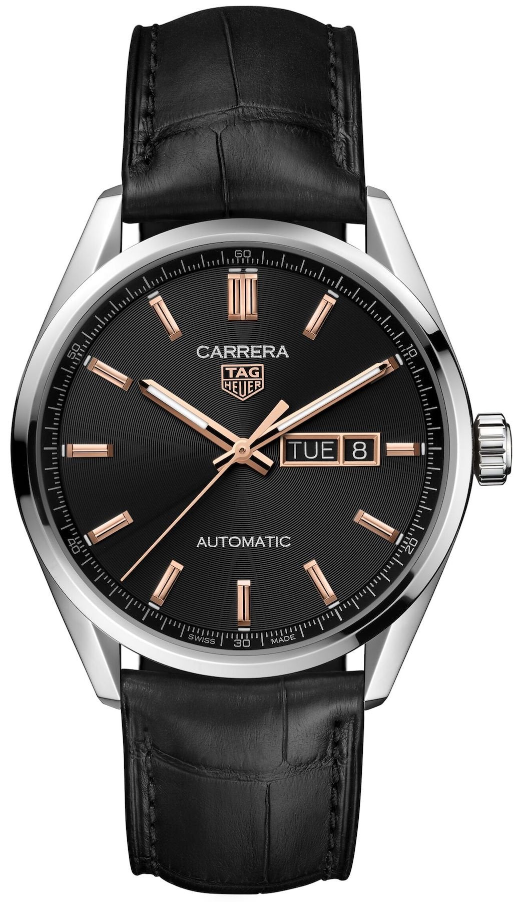 Tag Heuer Watch Carrera Calibre 5 Automatic Wbn2013 Fc6503 -korean beauty