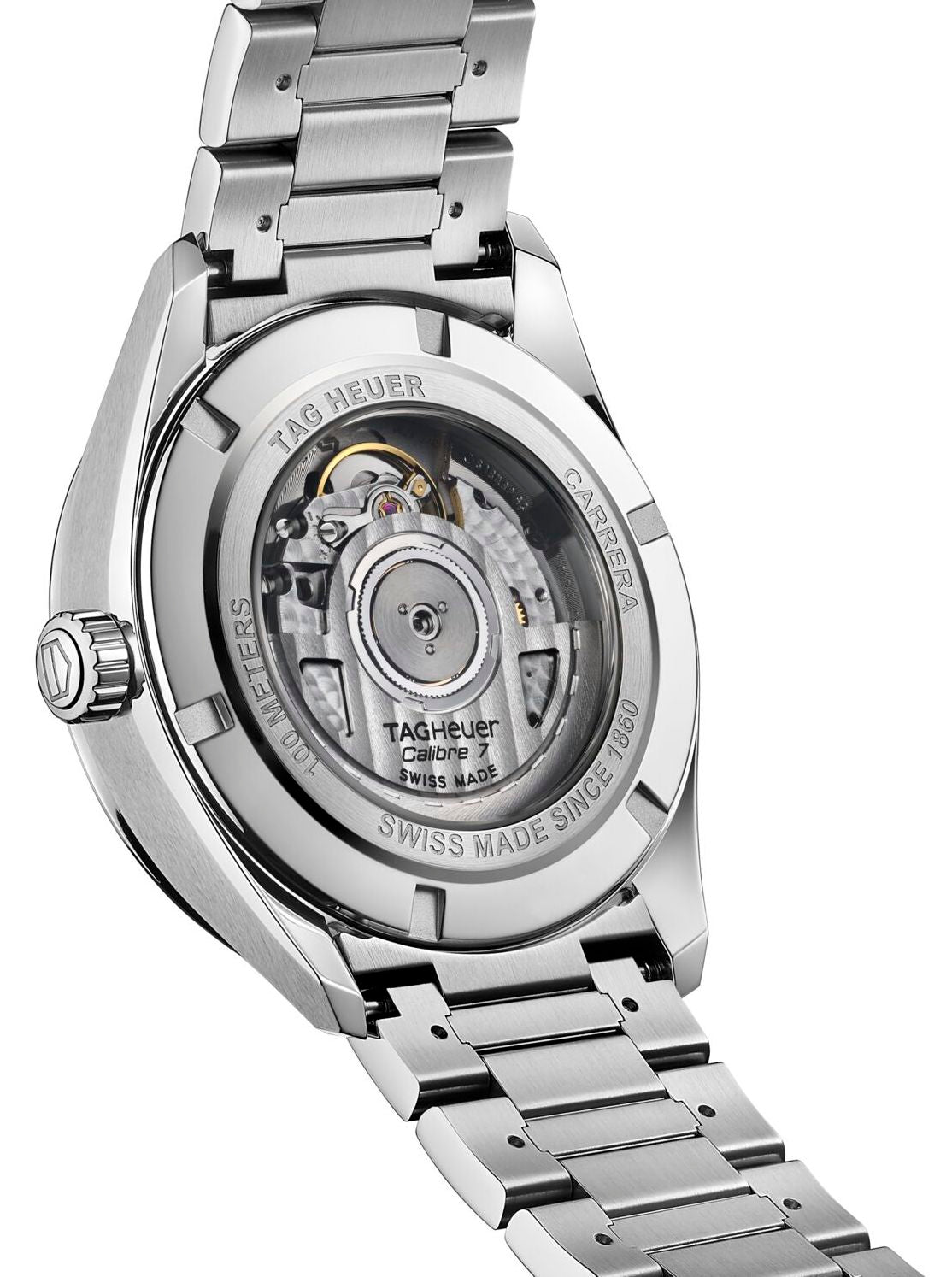 Tag Heuer Watch Carrera Calibre 7 Twin Time Automatic Mens Wbn201a Ba0640 -korean beauty