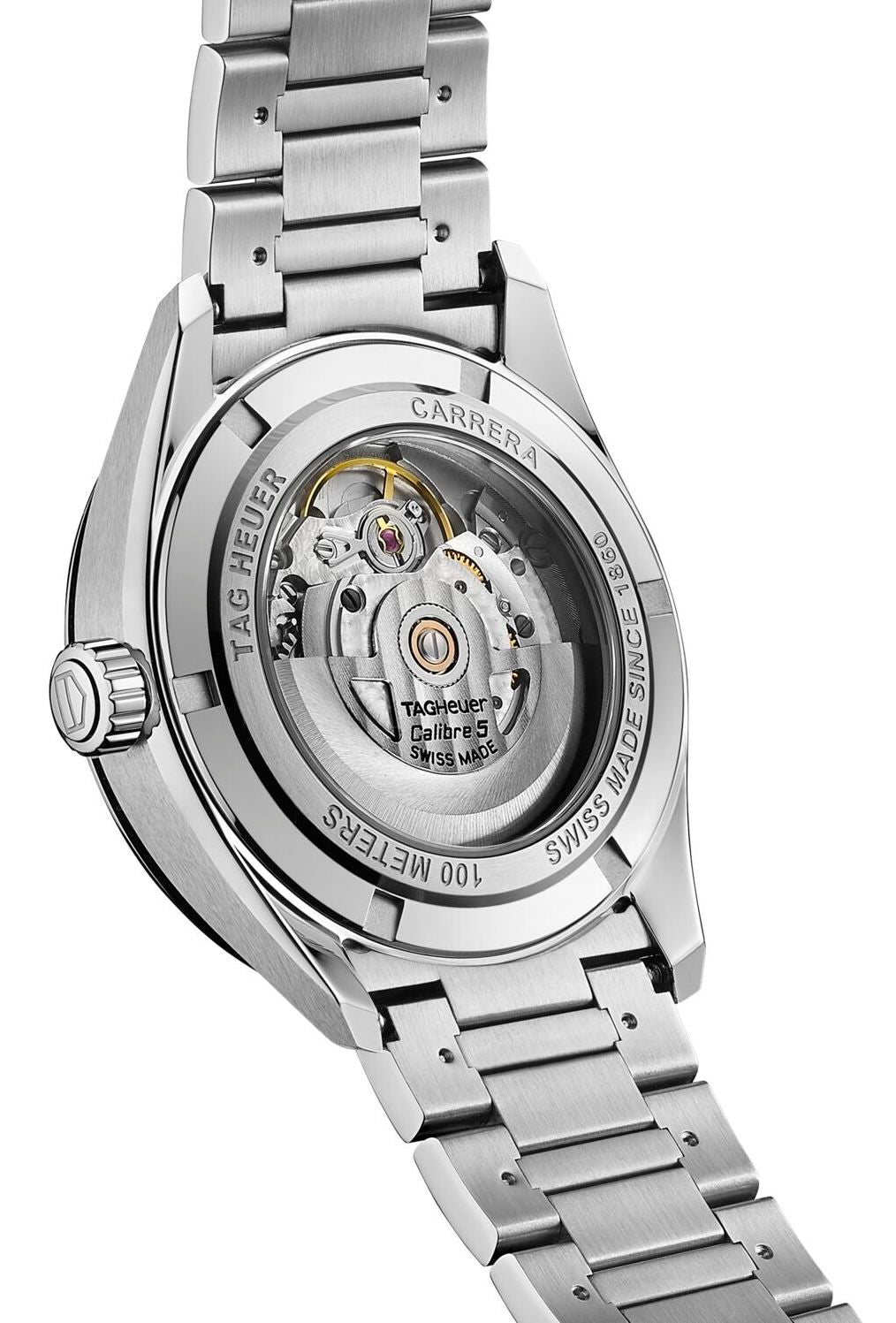 Tag Heuer Watch Carrera Calibre 5 Automatic Mens Wbn2110 Ba0639 -korean beauty