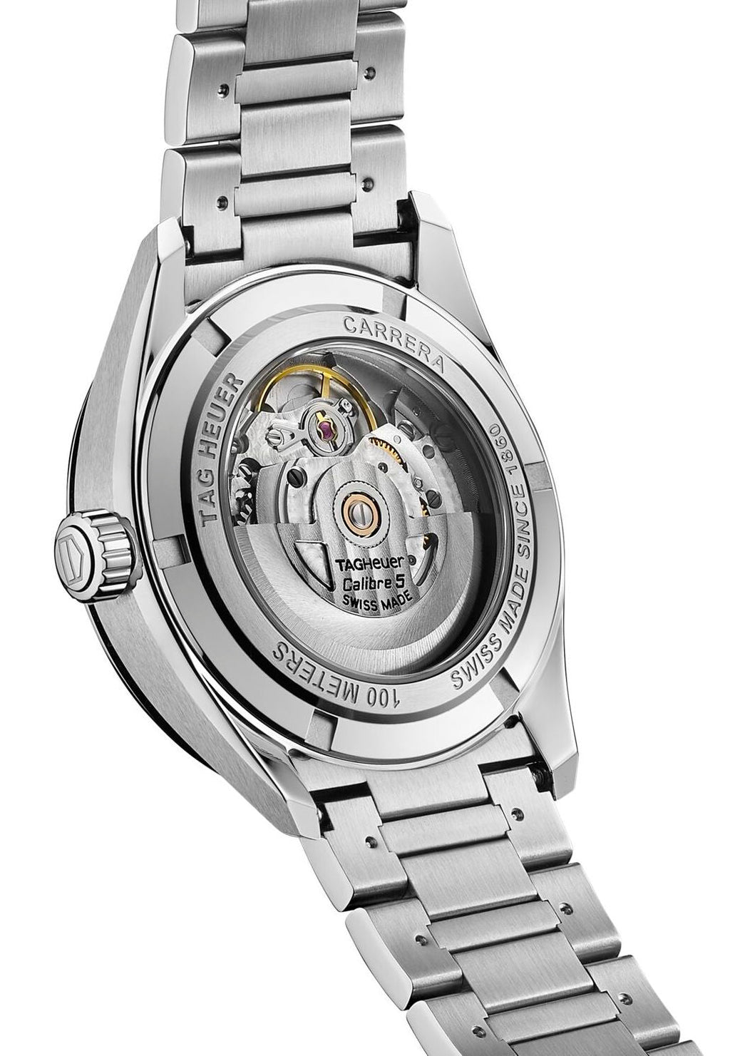 Tag Heuer Watch Carrera Calibre 5 Automatic Mens Wbn2111 Ba0639 -korean beauty