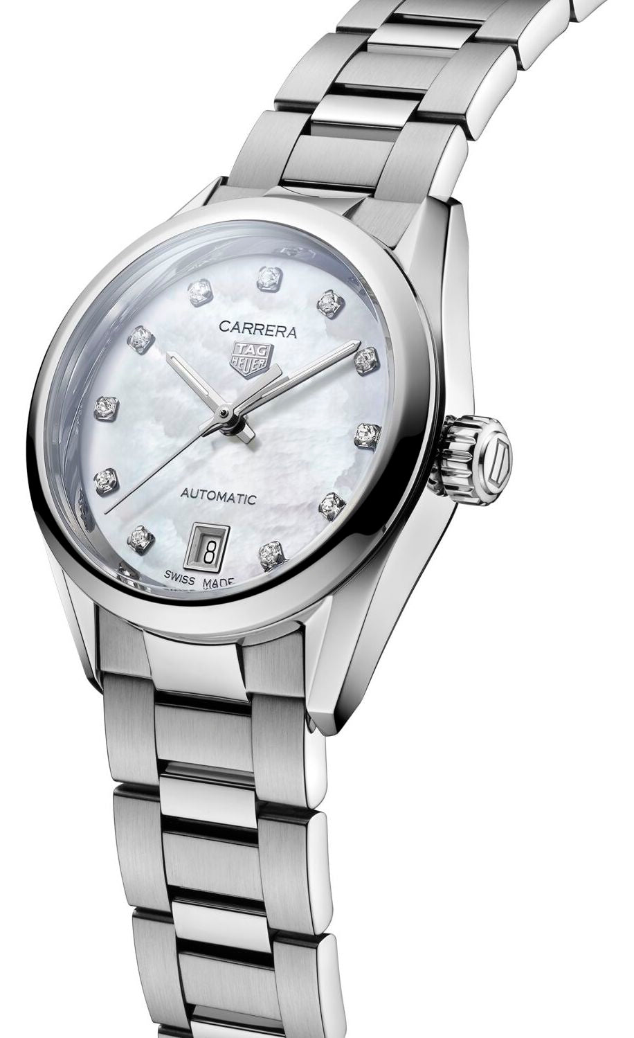 Tag Heuer Watch Carrera Calibre 9 Automatic Ladies Wbn2412 Ba0621 -korean beauty