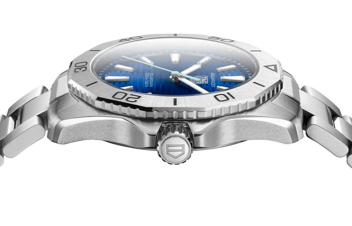 Tag Heuer Watch Aquaracer Professional 200 Solargraph Blue Wbp1113 Ba0000 -korean beauty