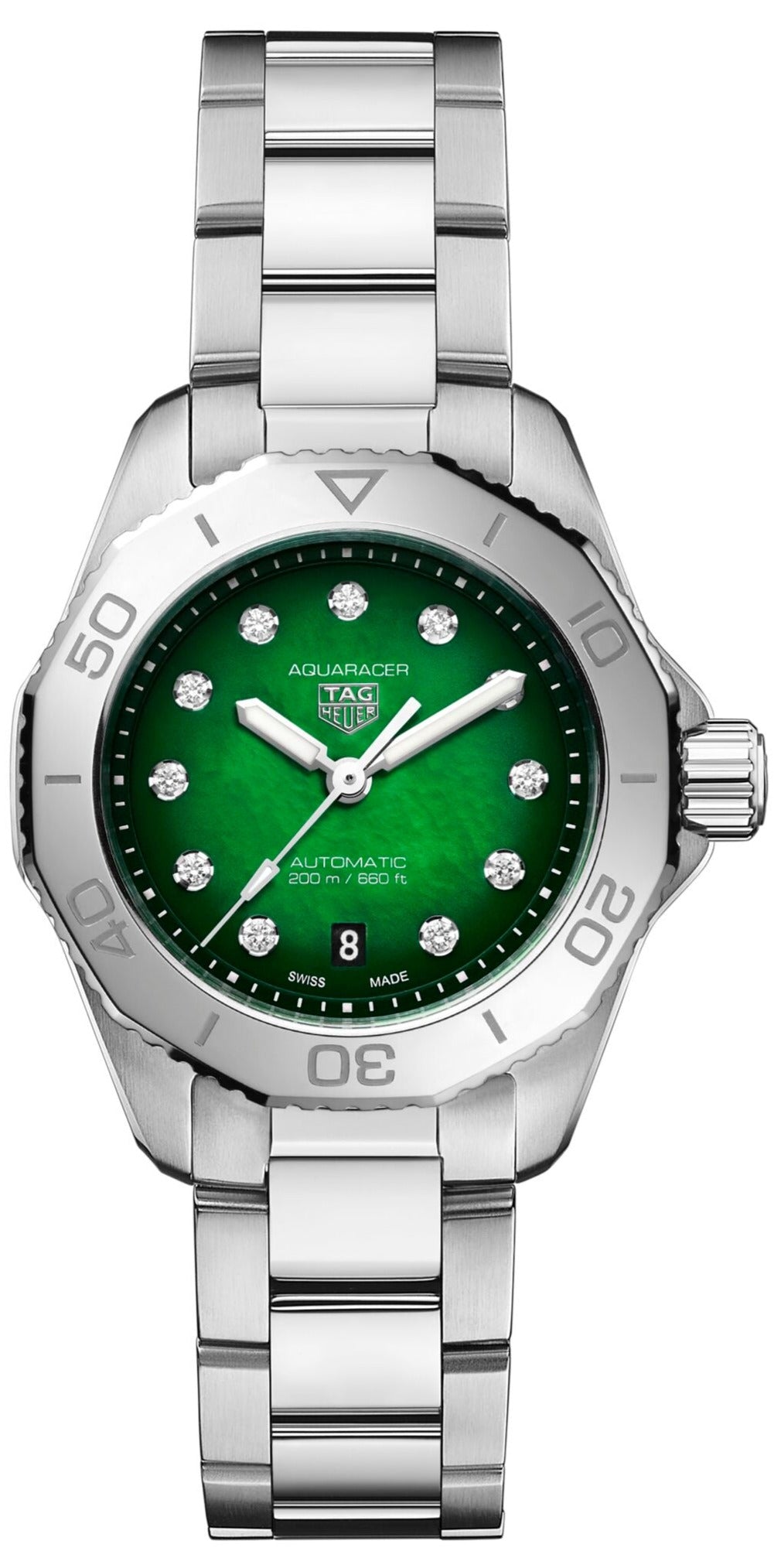 Tag Heuer Watch Aquaracer Professional 200 Ladies Wbp2415 Ba0622 -korean beauty