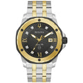 Bulova Marine Star Mens Two Tone Watch 98d175 -korean beauty