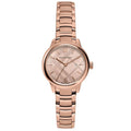 Ladies Rose Gold Swiss Stainless Steel Burberry Bracelet Watch Bu10116 -korean beauty