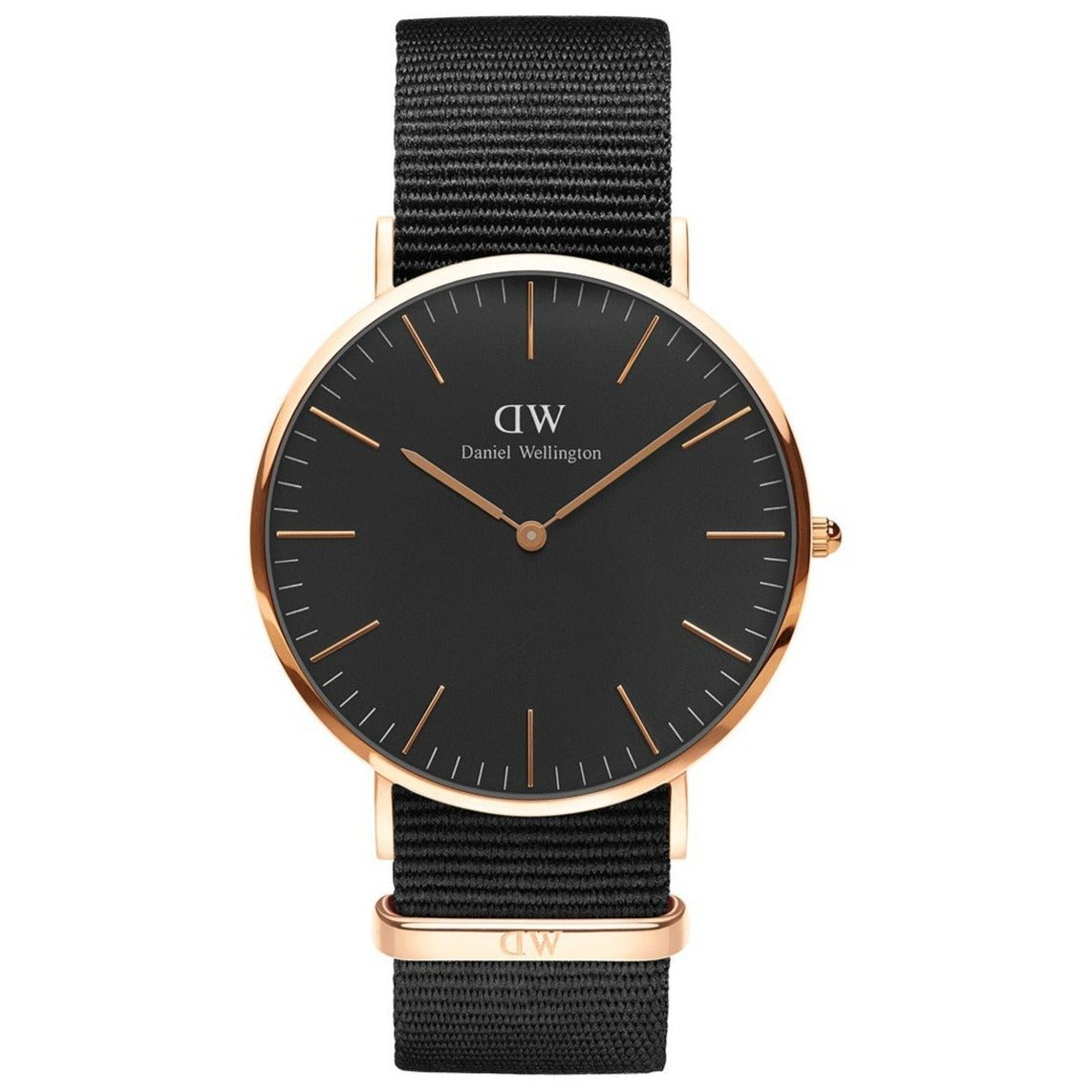 Daniel Wellington Classic 40 Cornwall Mens Black Watch Dw00600148 -korean beauty