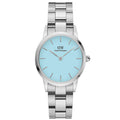 Daniel Wellington Iconic Link Ladies Silver Watch Dw00100540 -korean beauty